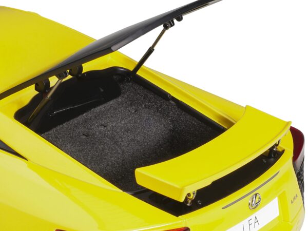 78854_55548856.jpg Lexus LFA Pearl Yellow with Red and Black Interior 1/18 Model Car by Autoart