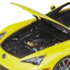 Lexus LFA Pearl Yellow with Red and Black Interior 1/18 Model Car by Autoart