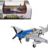 North American Aviation P-51D Mustang Aircraft Fighter "Petie 3rd Lt. Col. John C. Meyer 487th Fighter Squadron 352nd Fighter Group USAAF" (1944) "WW2 Aircrafts Series" 1/72 Diecast Model by Forces of Valor