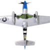 North American Aviation P-51D Mustang Aircraft Fighter "Petie 3rd Lt. Col. John C. Meyer 487th Fighter Squadron 352nd Fighter Group USAAF" (1944) "WW2 Aircrafts Series" 1/72 Diecast Model by Forces of Valor