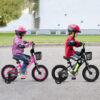 14 Inch Kids Bike with Basket and Training Wheels for Children Aged 4-5 Years Old - Color: Black - Size: 14 inches